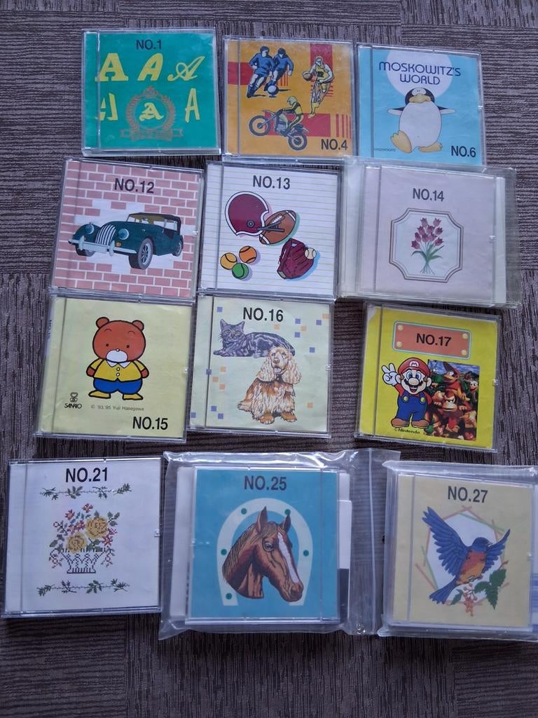 Borduurkaarten Brother, Hobby en Vrije tijd, Borduren en Borduurmachines, Ophalen of Verzenden, Zo goed als nieuw, Machineborduren