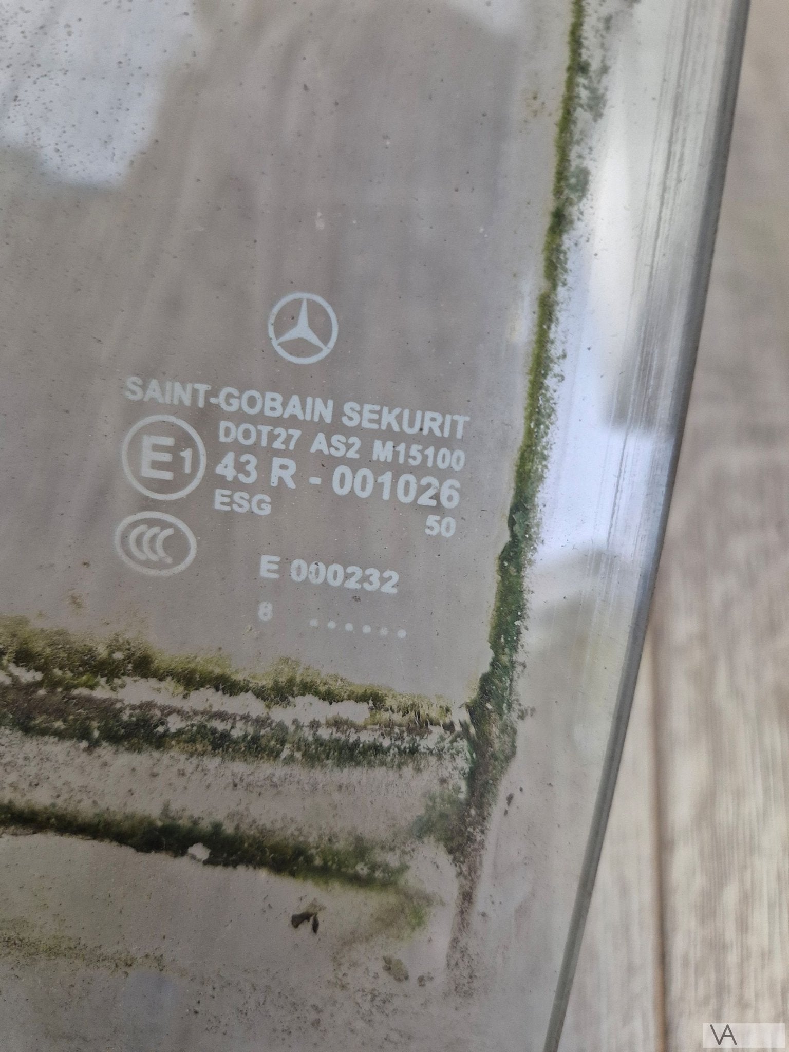 Ruit deurruit zijruit Mercedes SL R129 1989 - 2001 RECHTS, Gebruikt, -, Ophalen of Verzenden, -