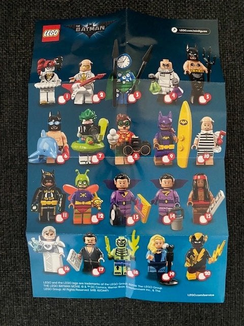 Lego Batman minifiguren serie 2 nr 19 Black Canary nieuw!!!, Overige thema's, Lego, Nieuw, Ophalen of Verzenden