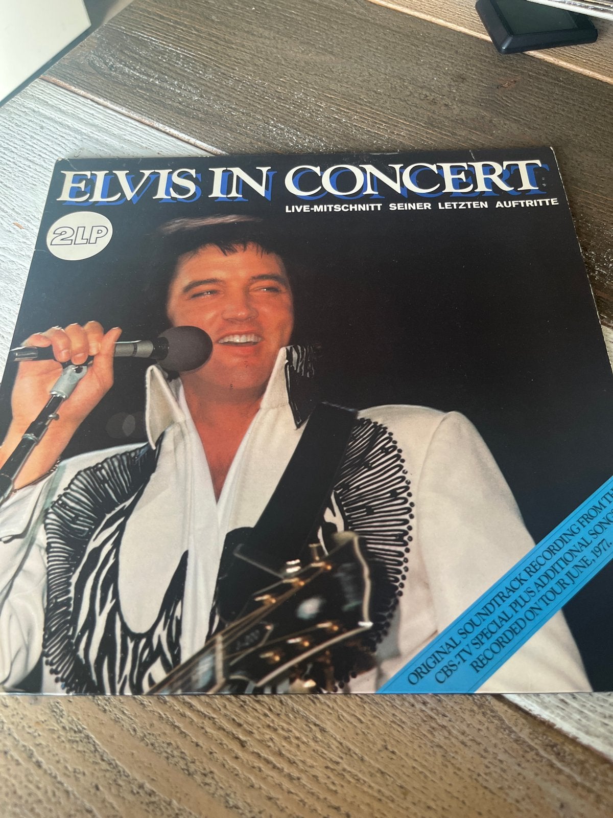 Elvis Presley - Elvis In Concert 2LP (Live-Mitschnitt), Ophalen of Verzenden, Gebruikt, 12 inch, Dubbel-LP