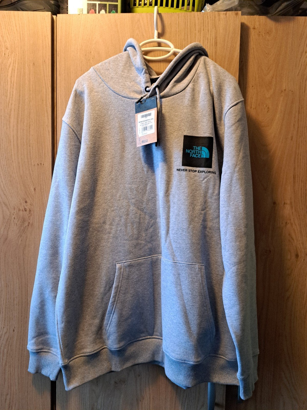Super mooie north face hoodie maat xxl, Ophalen of Verzenden, Zo goed als nieuw, Overige maten, Grijs