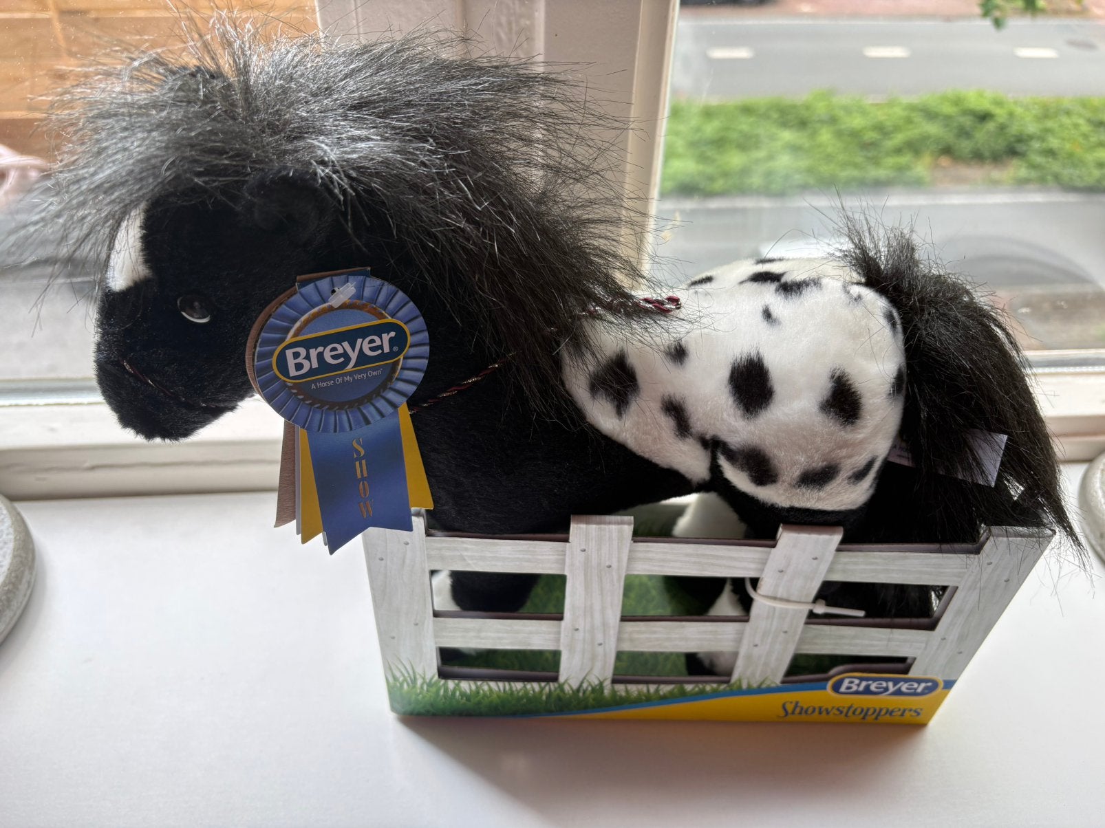 Breyer paard knuffel, Ophalen of Verzenden, Zo goed als nieuw, Paard, Beeldje of Figuurtje