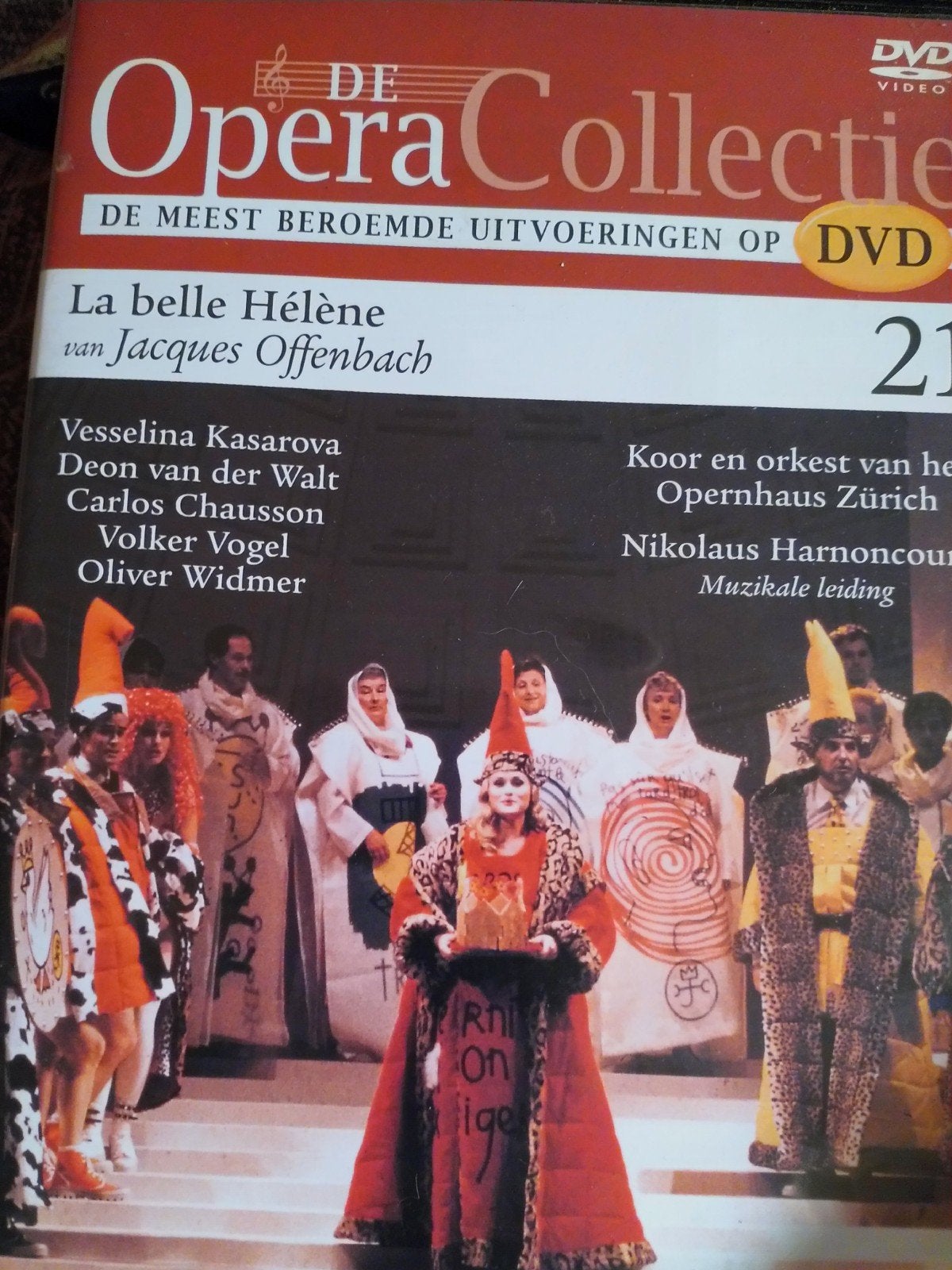 De Opera Collectie - La belle Hélène (Offenbach) DVD, Gebruikt, Alle leeftijden, Ophalen of Verzenden, Frans