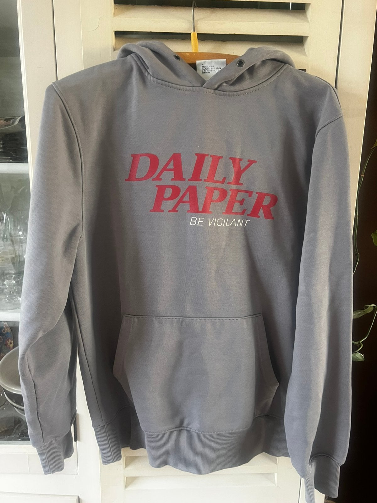 Grijze hoodie, Kleding | Heren, Truien en Vesten, Ophalen of Verzenden, Zo goed als nieuw, Grijs