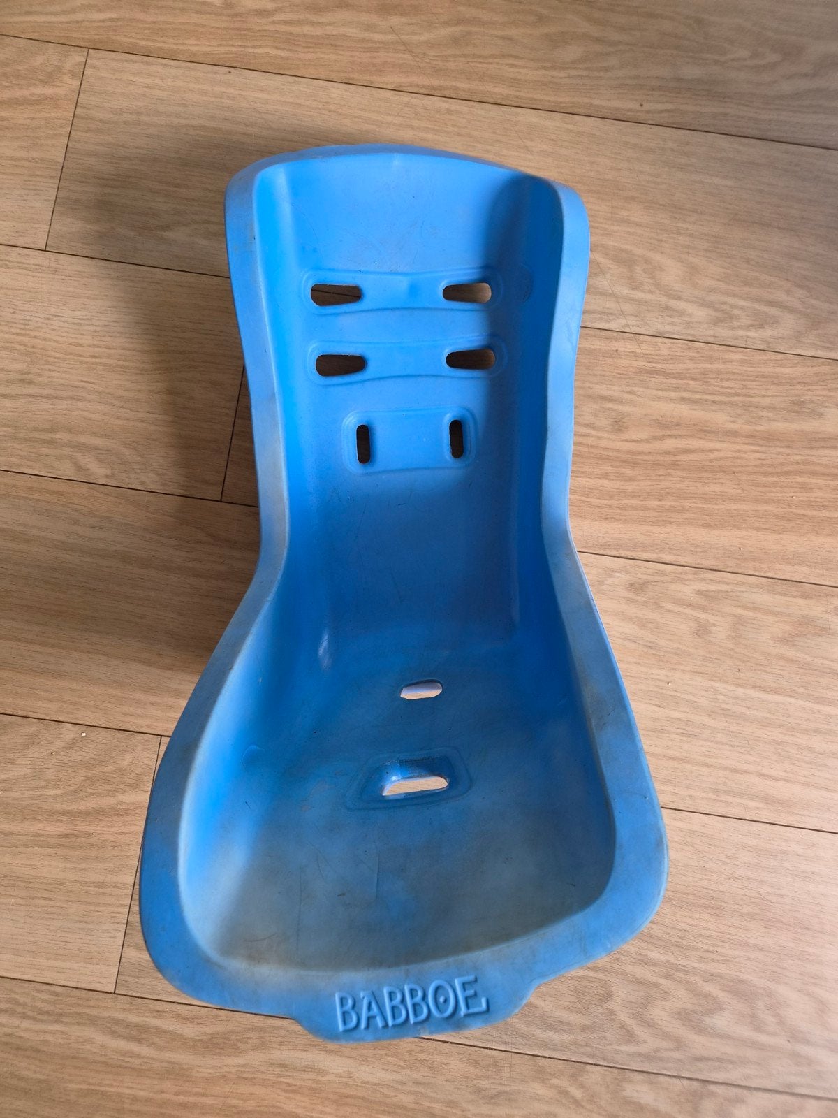 Babboe peuterschaal - blauw, Fietsen en Brommers, Achterzitje, 9 t/m 18 kg, Ophalen of Verzenden, Gebruikt