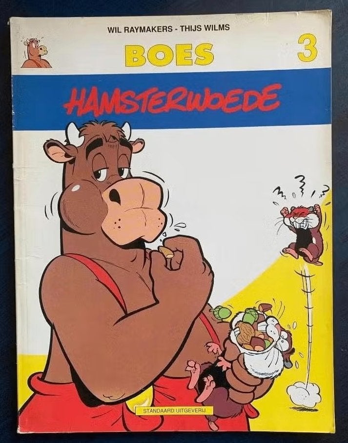 Boes, Hamsterwoede; Wil Raymakers, Thijs Wilms 9789002165696, Eén stripboek, Ophalen of Verzenden, Gelezen