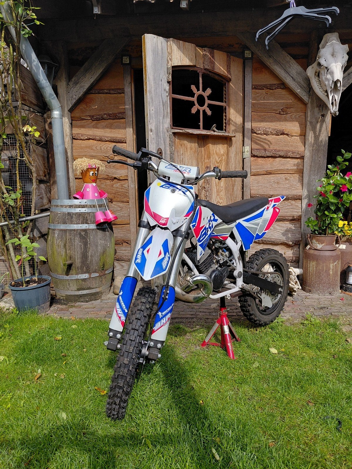 Crossmotor 50 cc ktm replica te koop, Ophalen of Verzenden, 50 cc, Overige merken
