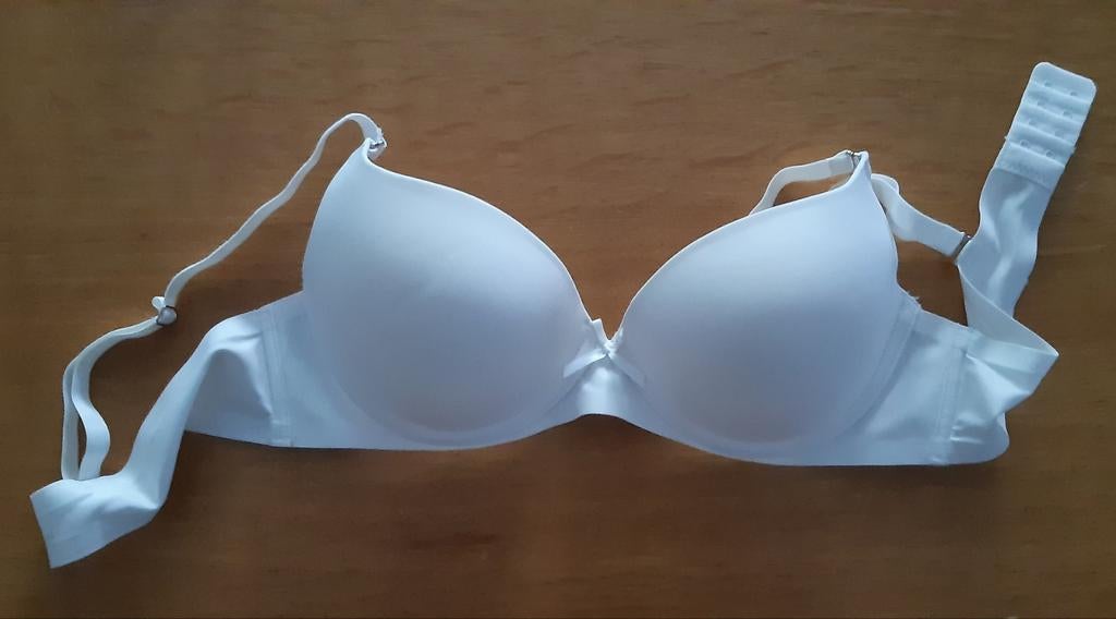 Witte BH 80C van Shein, zgan, Ophalen of Verzenden