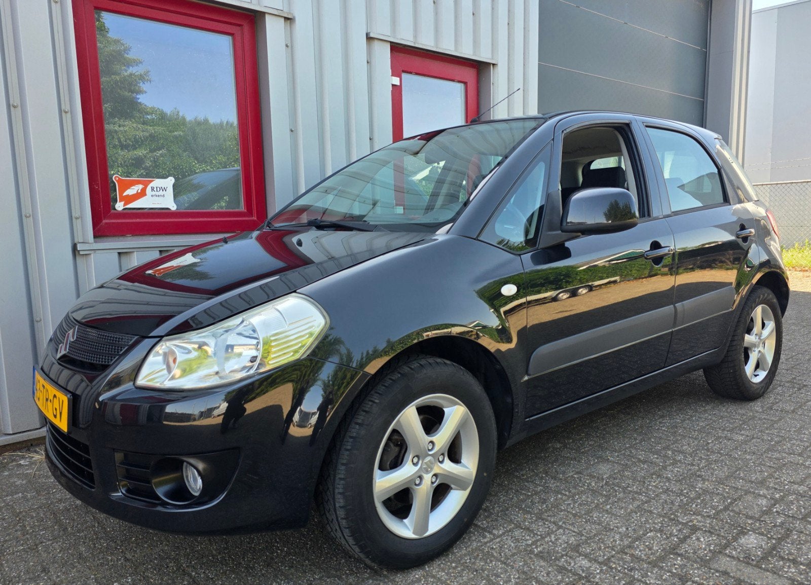 ✅ Suzuki SX4 1.6 2007, Automaat! Climate, APK Aug 2027! NAP, Stof, 4 cilinders, Origineel Nederlands, Grijs