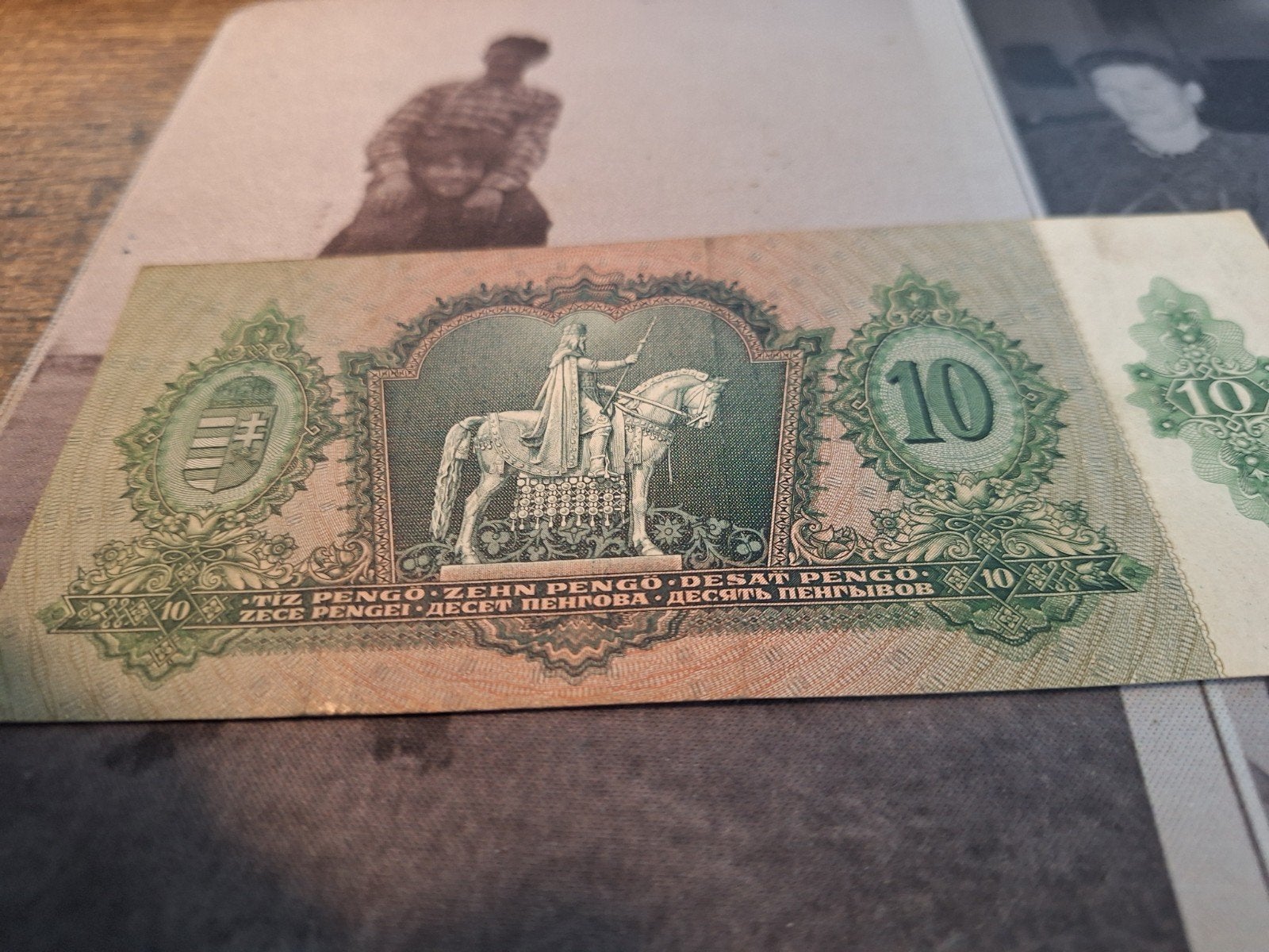 Hongarije. 10 pengo 1936., Ophalen of Verzenden, Buitenland, Bankbiljetten