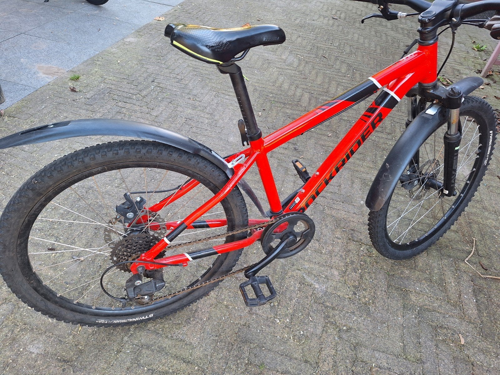 Mountainbike ST 900 Rockrider 24 inch, Gebruikt, Heren, Schijfrem, Ophalen