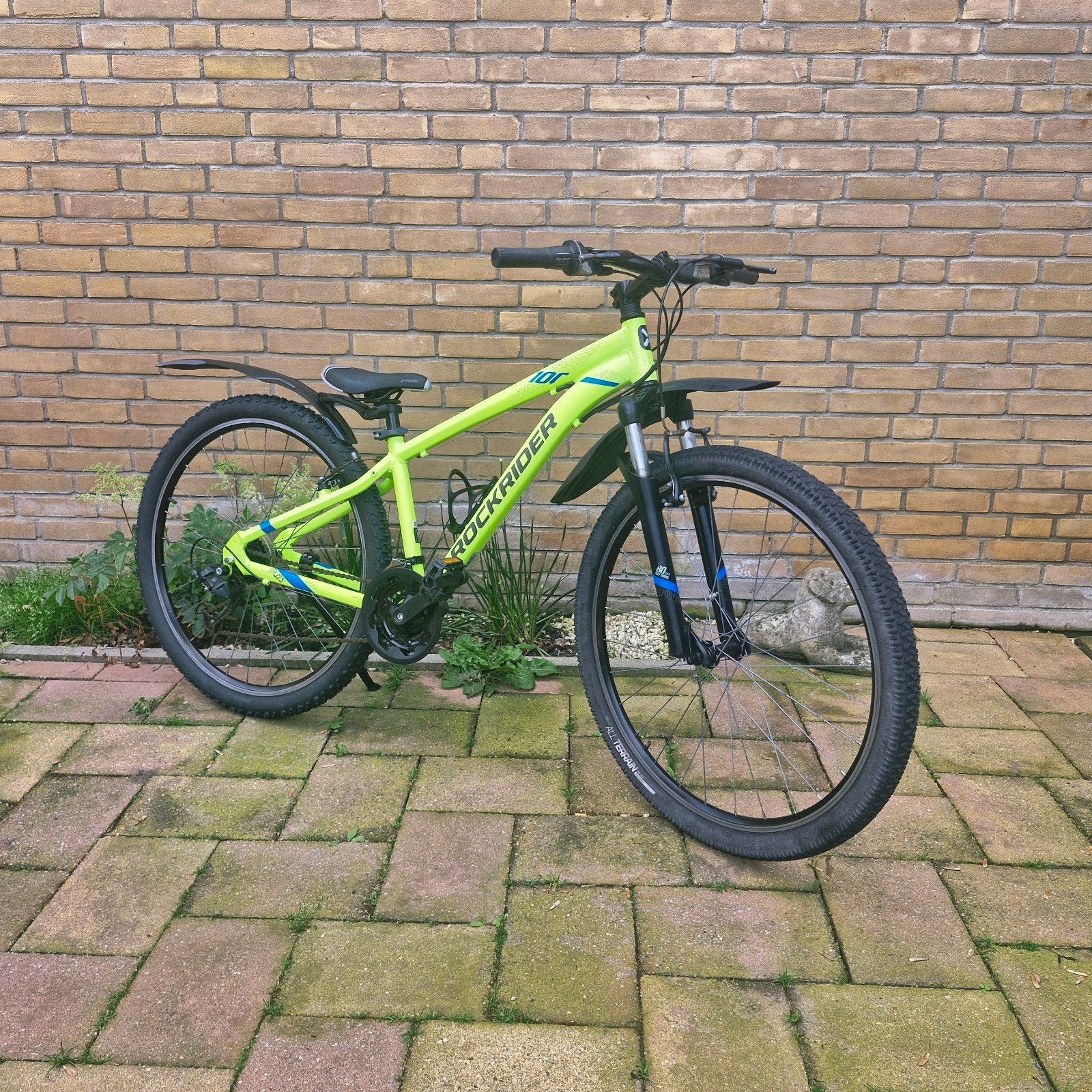 Rockrider kindermountainbike, Fietsen en Brommers, Fietsen | Jongens, Gebruikt, Velgrem, Versnellingen, Rockrider