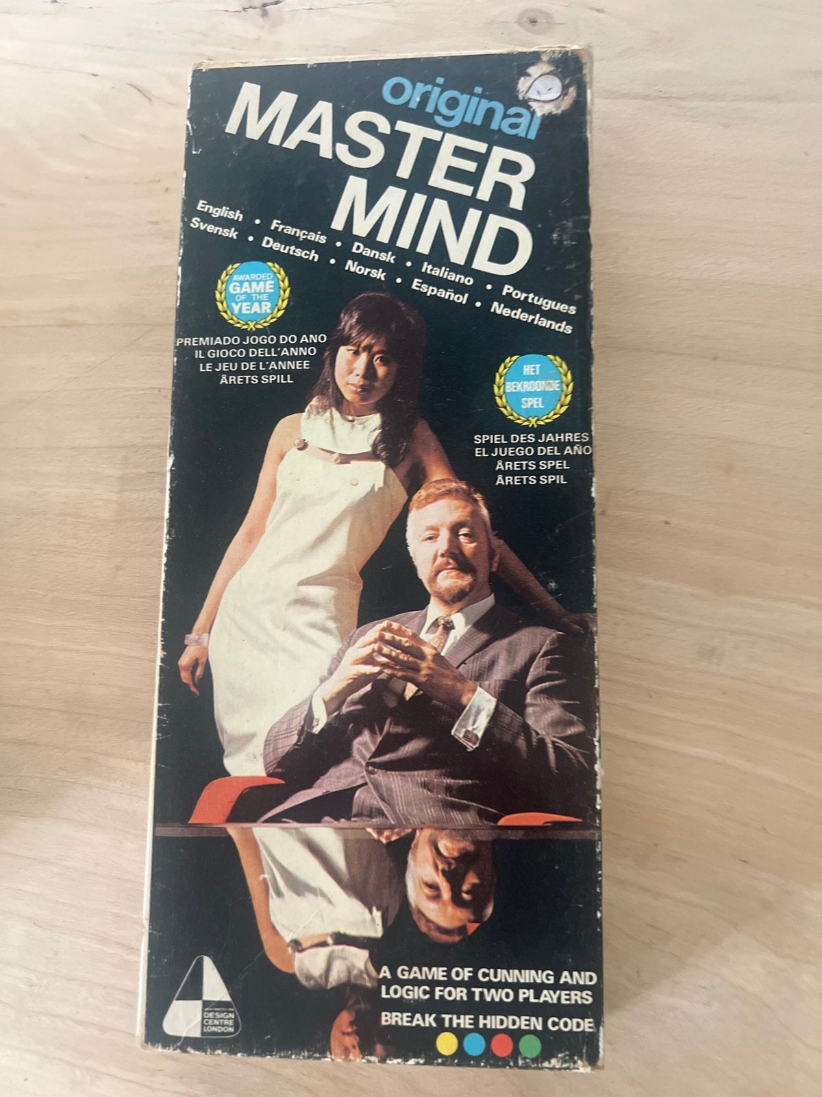 Original Mastermind Bordspel - Klassiek Codekraakspel, Een of twee spelers, Ophalen of Verzenden, Gebruikt