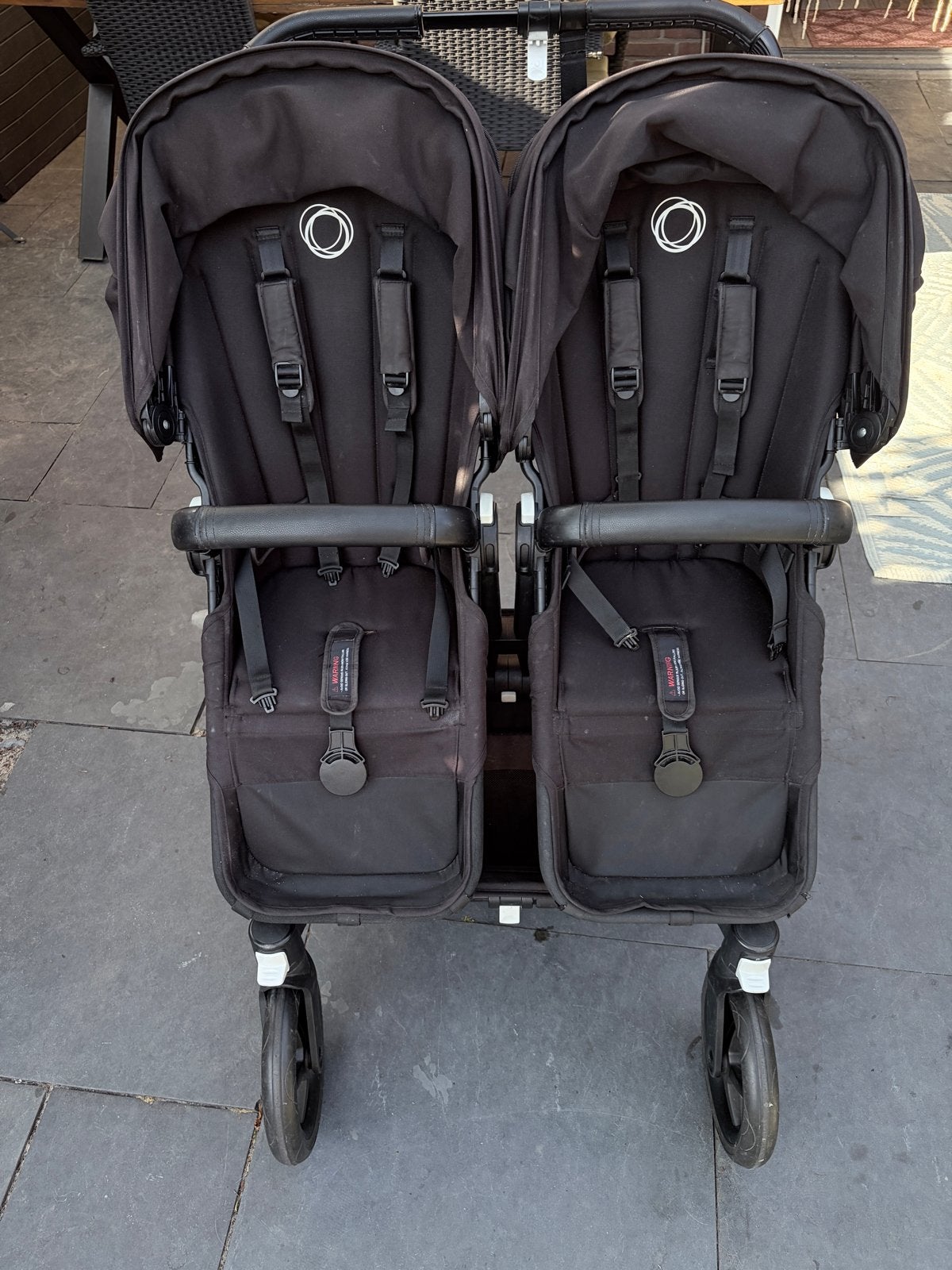 Bugaboo Donkey 3 Duo Kinderwagen met wieg en zij bagage mand, Kinderen en Baby's, Ophalen, Gebruikt, Combiwagen, Duowagen