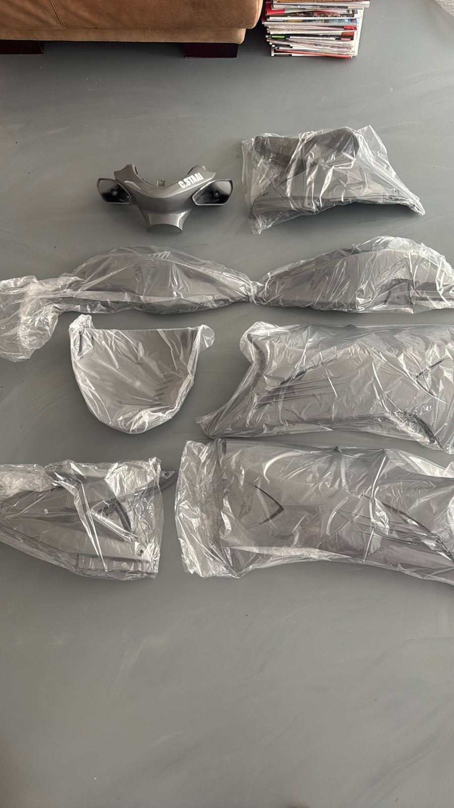 Aerox kappenset smoke gray, Ophalen, Nieuw, Kap, Yamaha