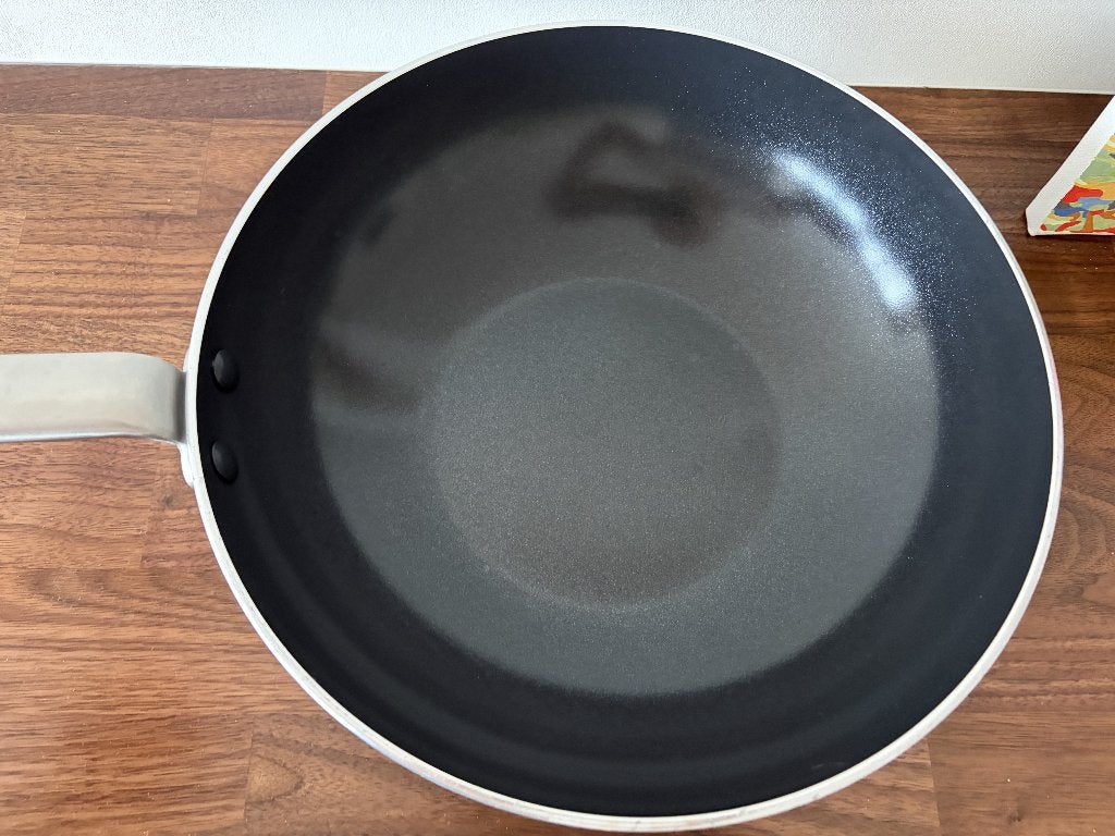 Greenpan wokpan 28cm, Ophalen, Gebruikt, Antiaanbaklaag, Gietijzer