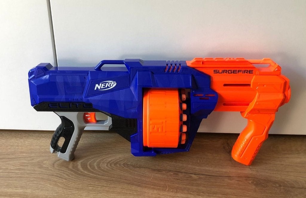 Nerf N-Strike Elite Surgefire, Ophalen, Zo goed als nieuw
