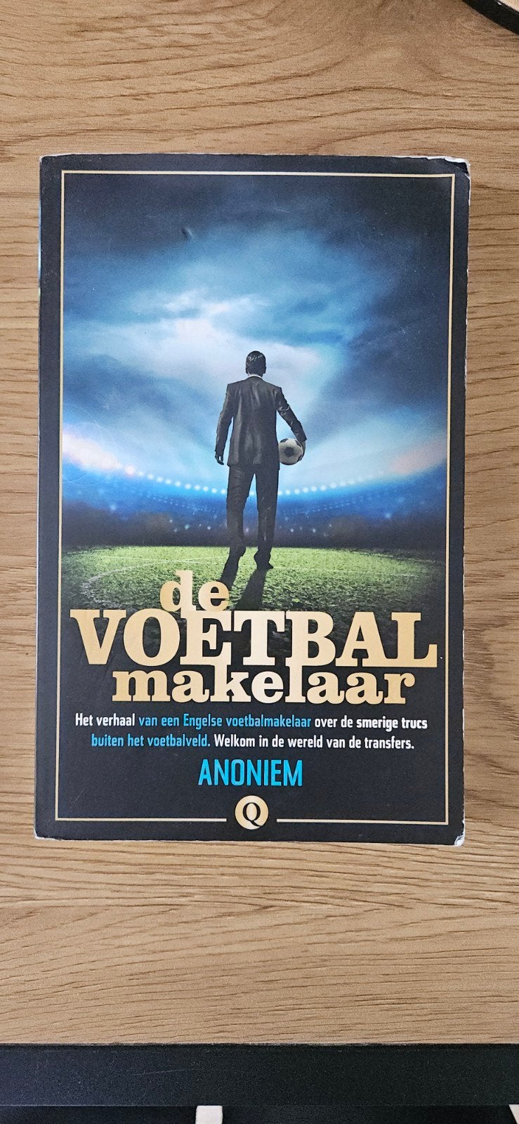voetbal makelaar boek, Ophalen of Verzenden, Zo goed als nieuw