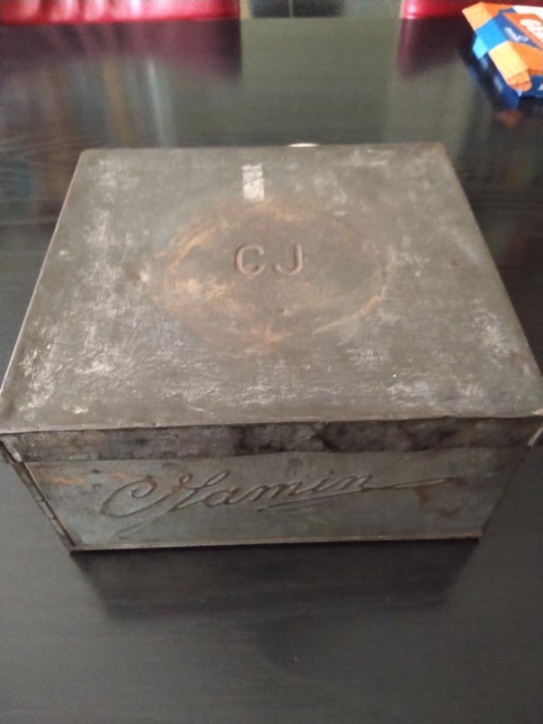 Winkelblik Jamin Mokkaboontjes CJ 1965, Antiek en Kunst, Ophalen of Verzenden