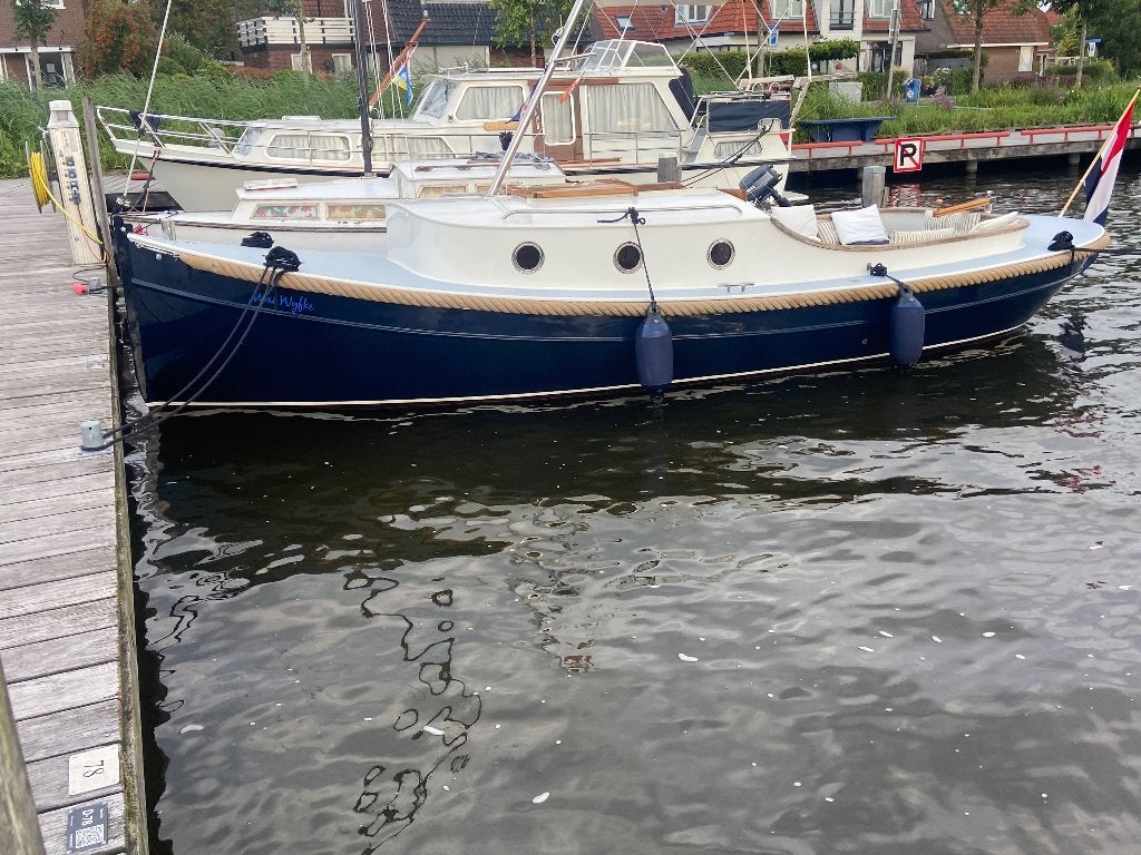 Steilsteven 750 cabin Arend Lambrechtsen (kajuitsloep, ONJ), Watersport en Boten, Ophalen, Staal, Binnenboordmotor, Antifouling