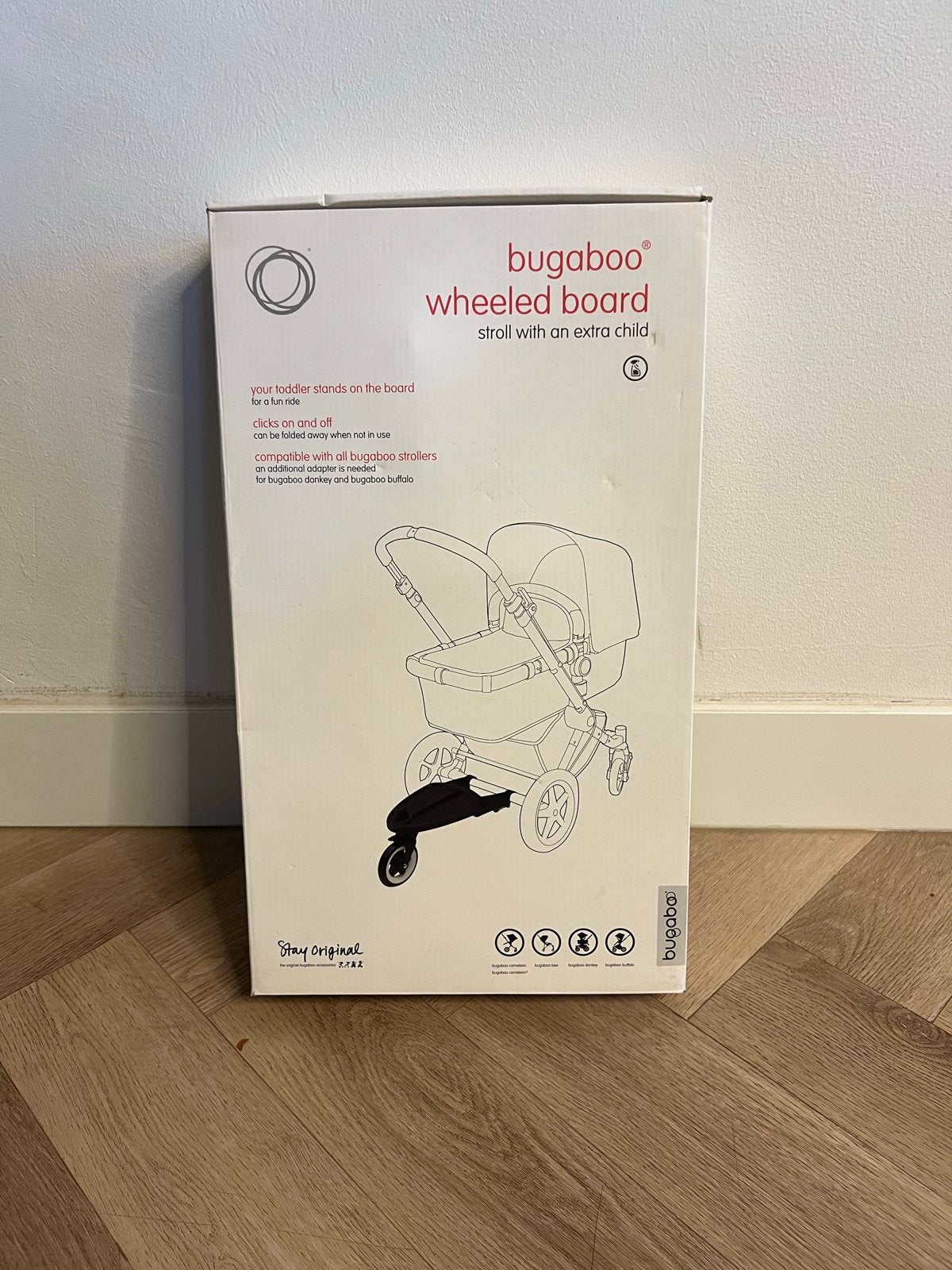 Bugaboo meerijdplankje - Nieuw in doos, Ophalen of Verzenden, Nieuw, Kinderwagen, Bugaboo