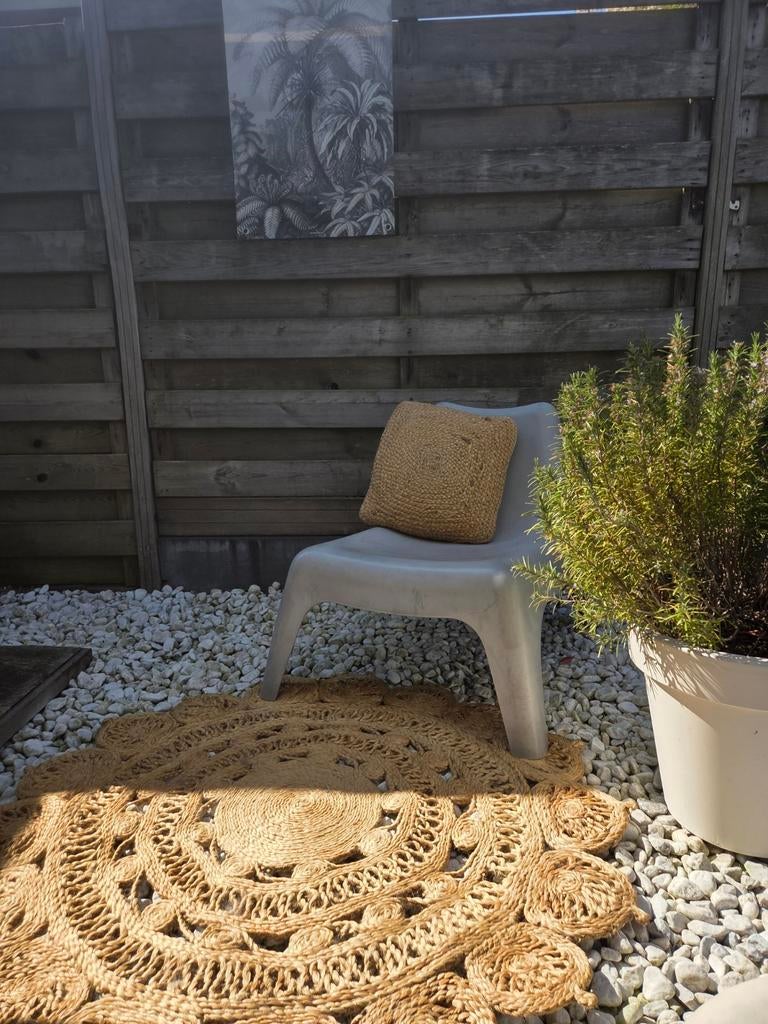2x IKEA Tuinstoel Loungestoel Buiten skarpo ps vago, Ophalen, Gebruikt, Kunststof