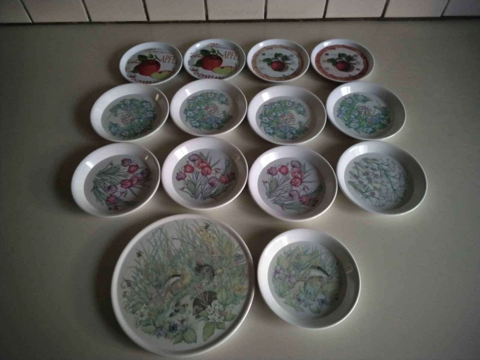 Melamine onderzetters, Ophalen of Verzenden, Overige materialen, Overige stijlen, Overige typen