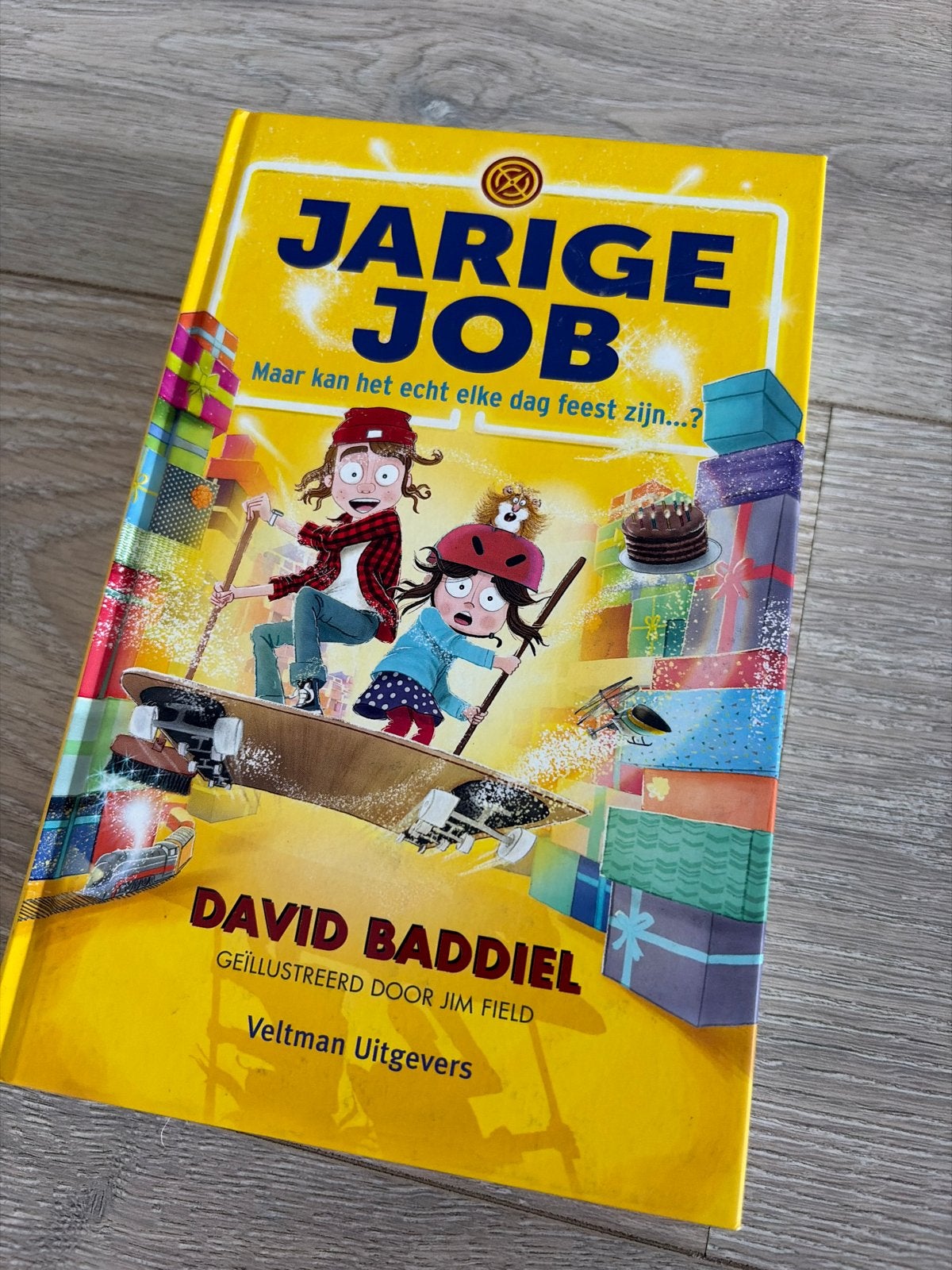 Jarige Job - David Baddiel (Kinderboek), Ophalen of Verzenden, Nieuw, Fictie
