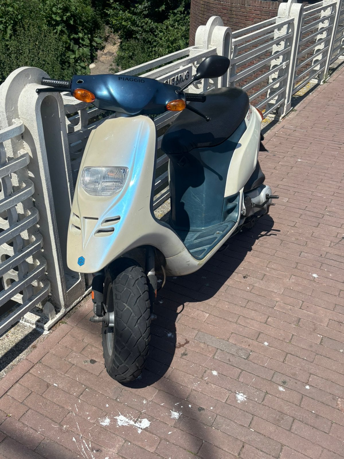Orginele piaggio typhoon 50cc, Fietsen en Brommers, Scooters | Piaggio, Ophalen, Tweetakt, Overige modellen, Maximaal 45 km/u
