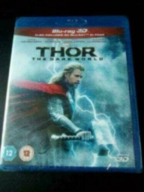 Blu-ray MARVEL 3D: THOR THE DARK WORLD (2-disc) nieuw, Engels, Verzenden, Film, Actie