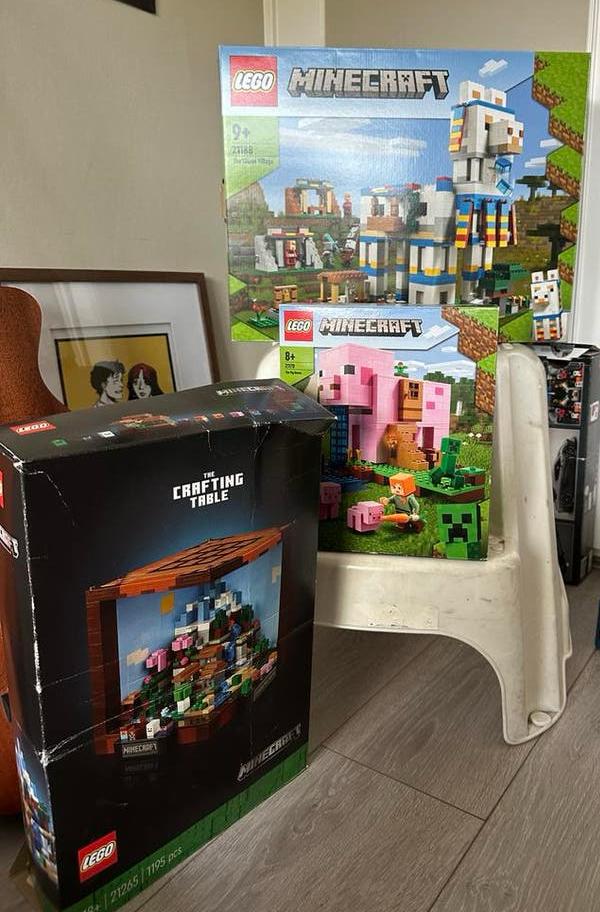 Lego Minecraft sets, Ophalen, Zo goed als nieuw