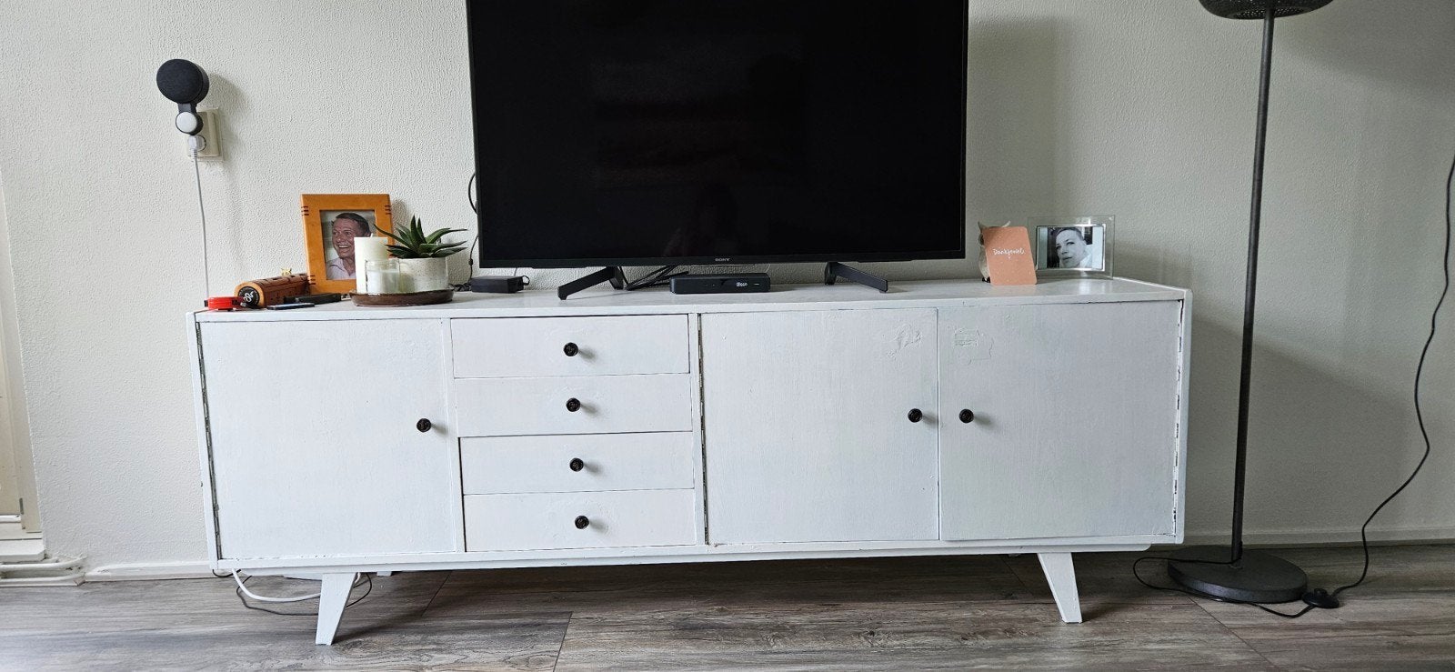 Wit dressoir 200x70x44.5 cm, Ophalen of Verzenden