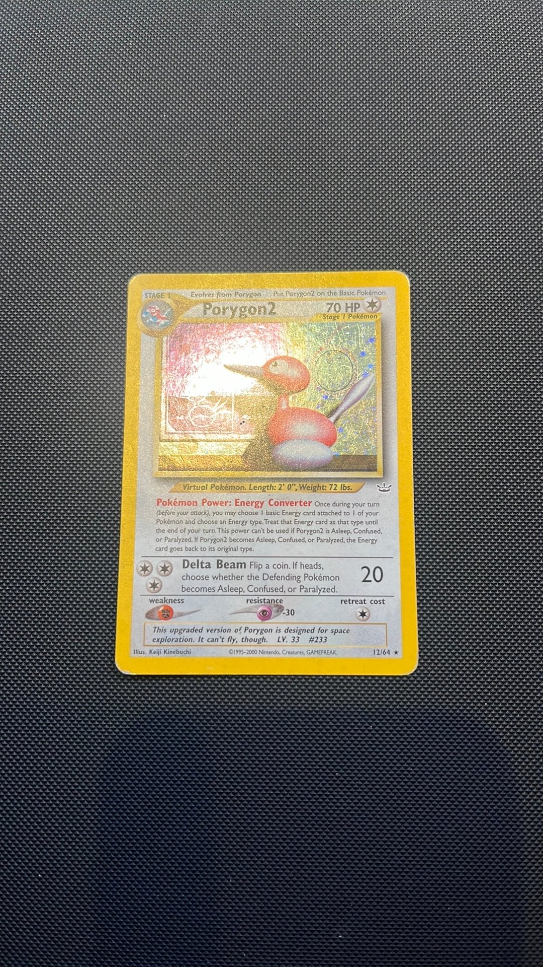 Porygon 2 Neo Revelation, Ophalen of Verzenden, Zo goed als nieuw