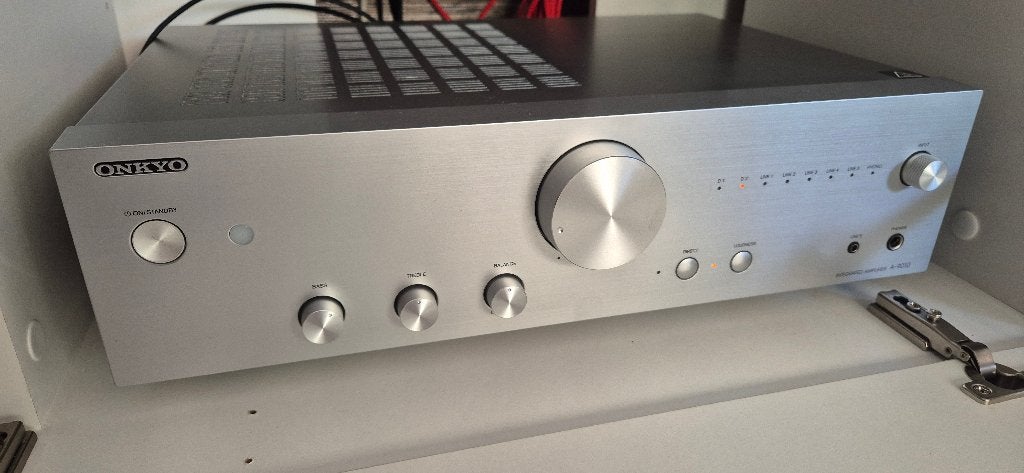 ONKYO 9010A  met B&W luidsprekers & HK CD speler & meubel, Gebruikt, Losse componenten, Cd-speler, Ophalen