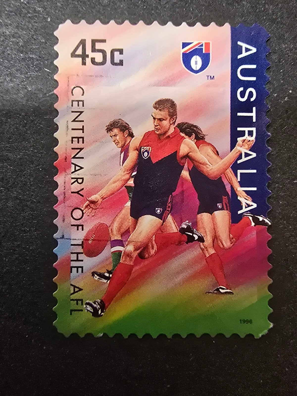 Postzegel Australië 1996 Michel 1567 - Football, Ophalen of Verzenden, Gestempeld