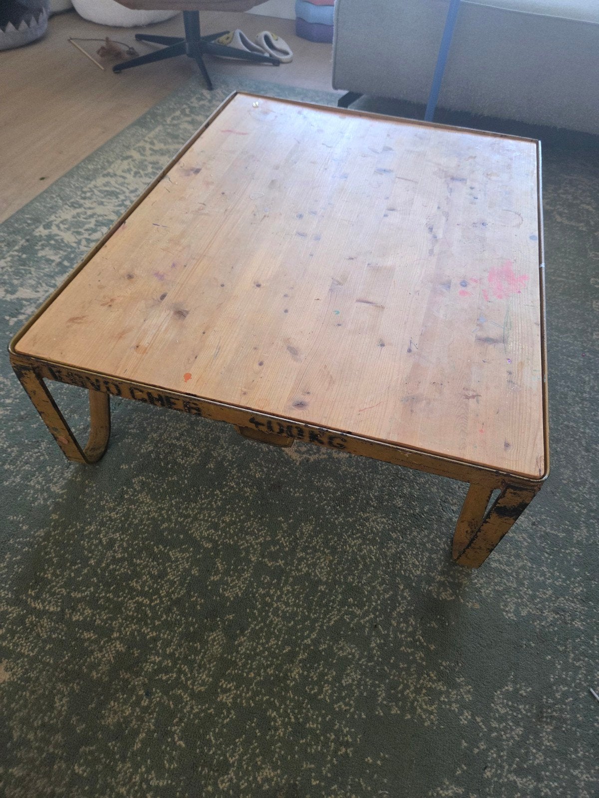 Salontafel palletkar, Ophalen, Gebruikt, 50 tot 100 cm, 50 tot 100 cm