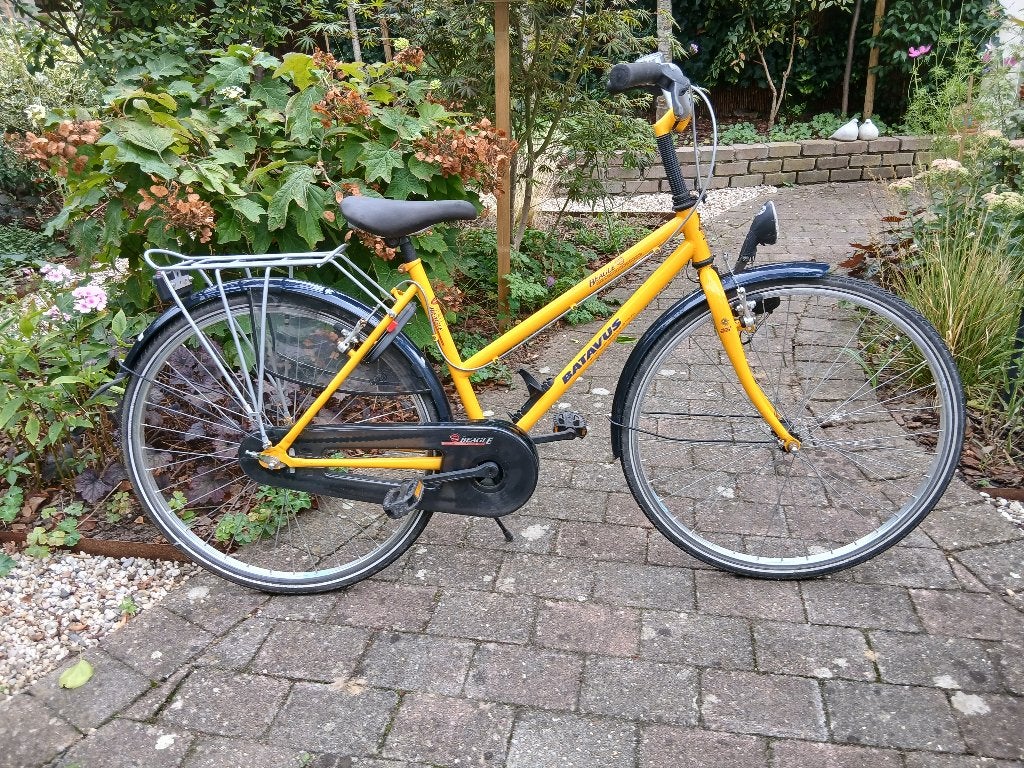 Mooie Batavus meisjesfiets 26 inch, Gebruikt, Velgrem, Batavus, Handrem