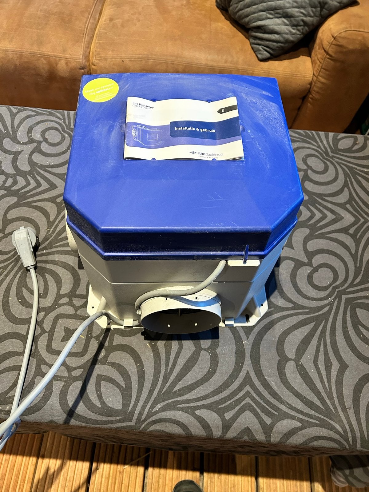 Itho Daalderop CVE ECO RFT mechanische ventilatie, Ophalen of Verzenden, Gebruikt, Overige