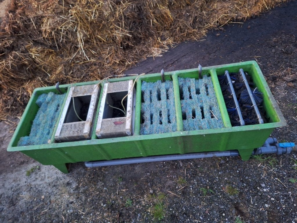 Superdik 6 kamerfilter volledig uitgebouwd, Ophalen, Gebruikt, Vijverfilter