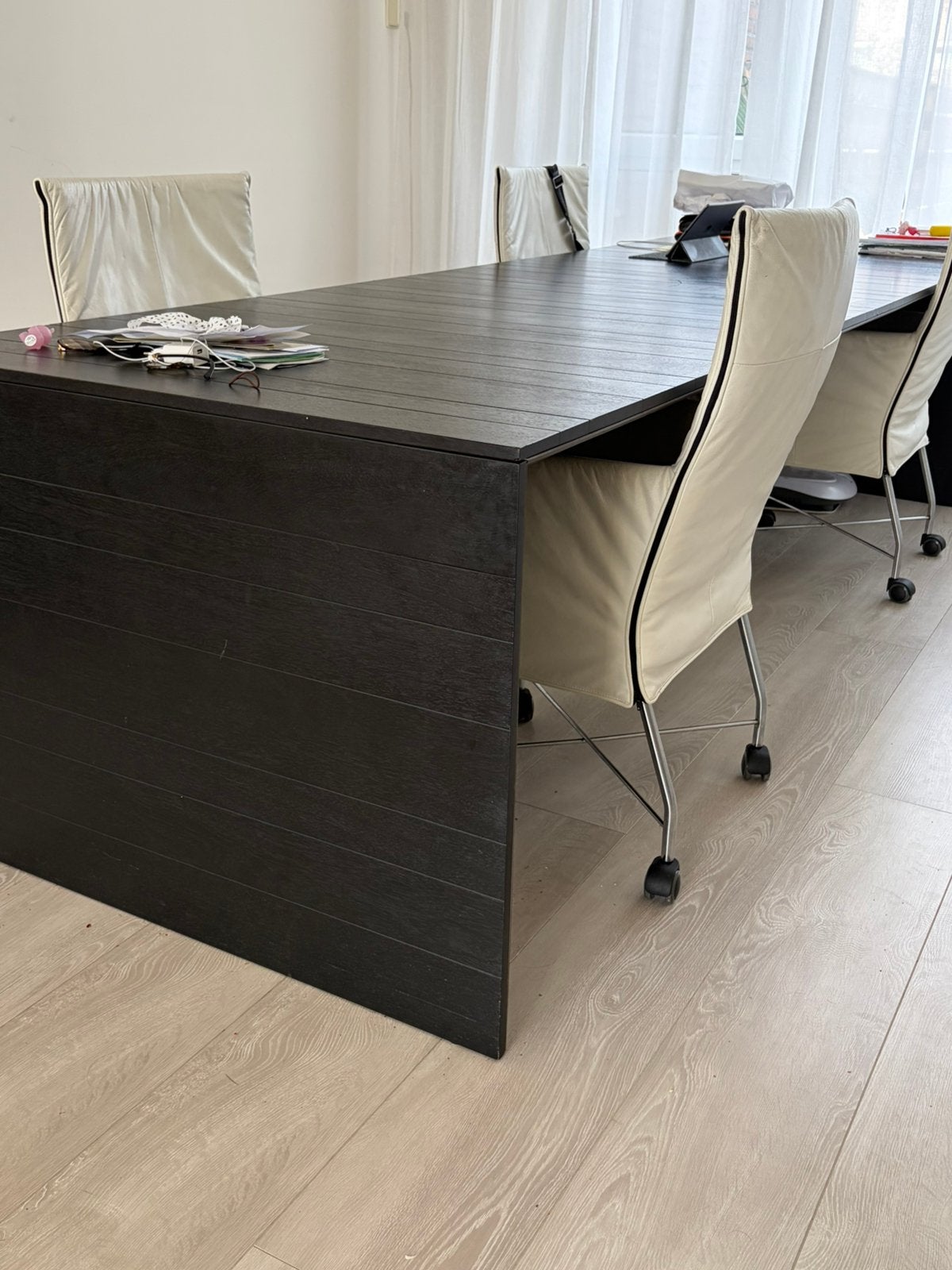 Prachtige Linteloo Black Kabbes eettafel te koop, Ophalen of Verzenden, Zo goed als nieuw
