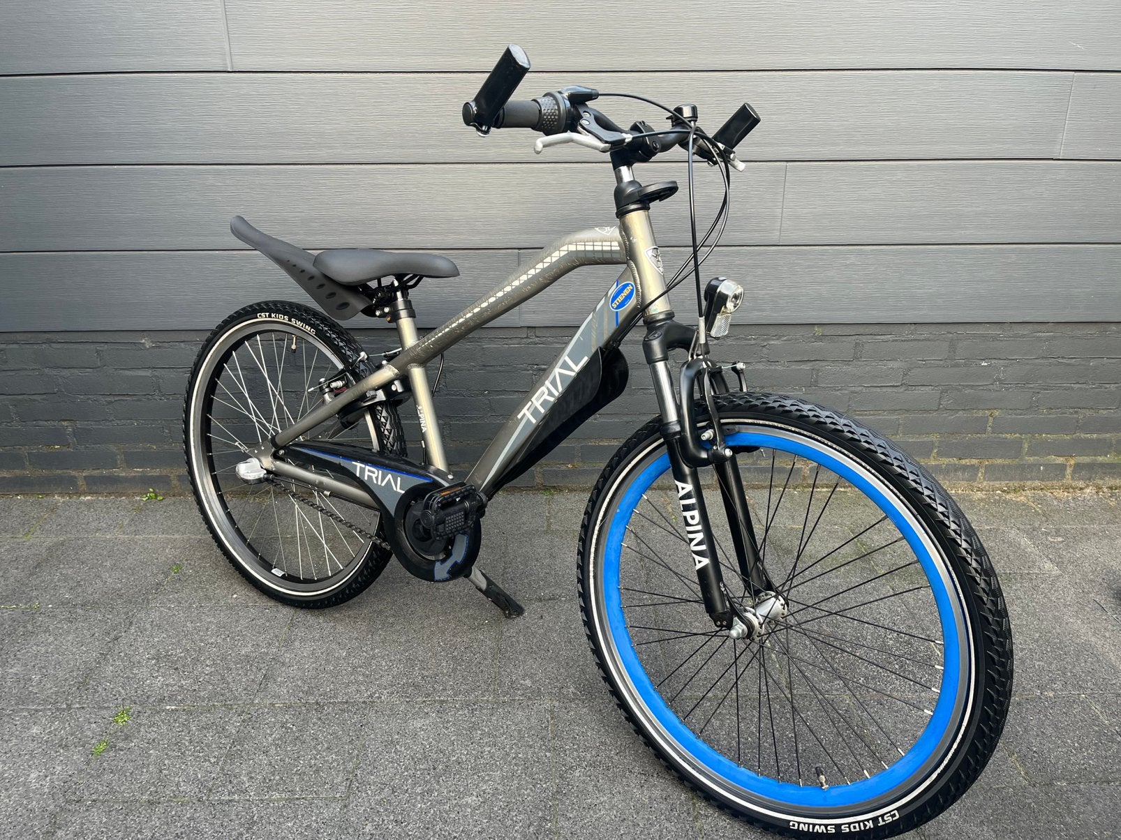 Stoere Alpina Trail 24 inch jongensfiets (zie tekst), Fietsen en Brommers, Fietsen | Jongens, Ophalen, Zo goed als nieuw, 24 inch