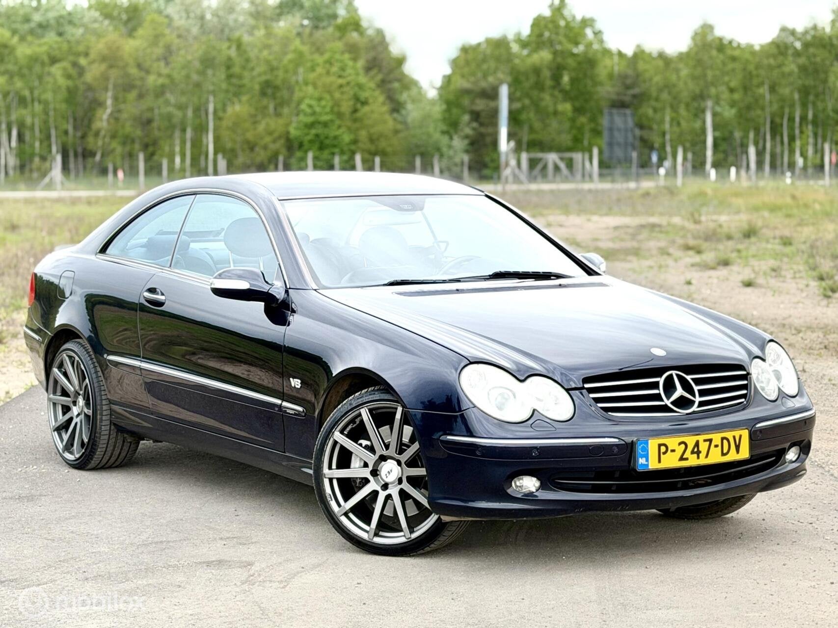 Nette Mercedes CLK-klasse 500 V8 Coupé*AUT*, Auto's, Automaat, Achterwielaandrijving, Gebruikt, 8 cilinders