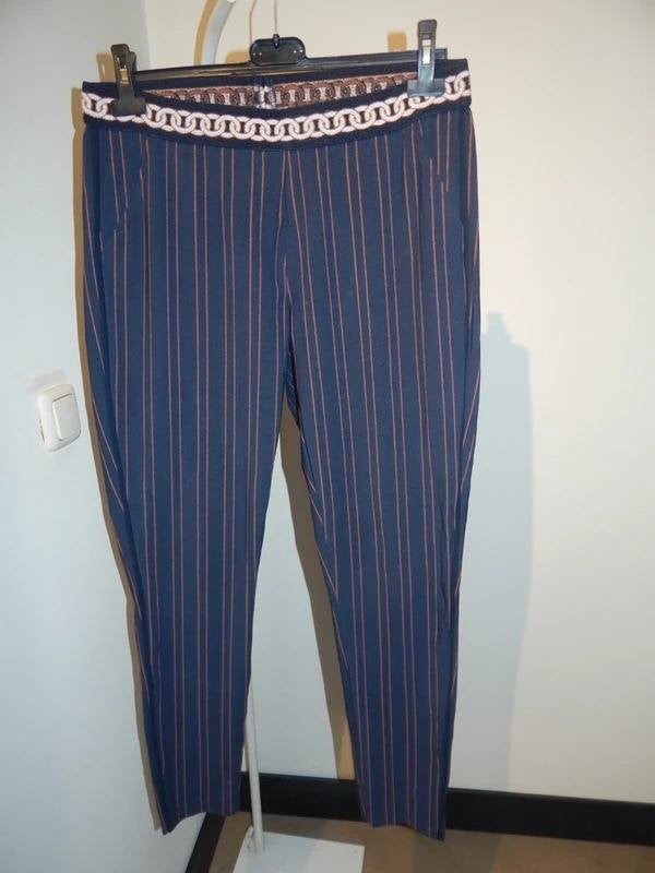 Studio Anneloes stretch broek elastische sierband L
