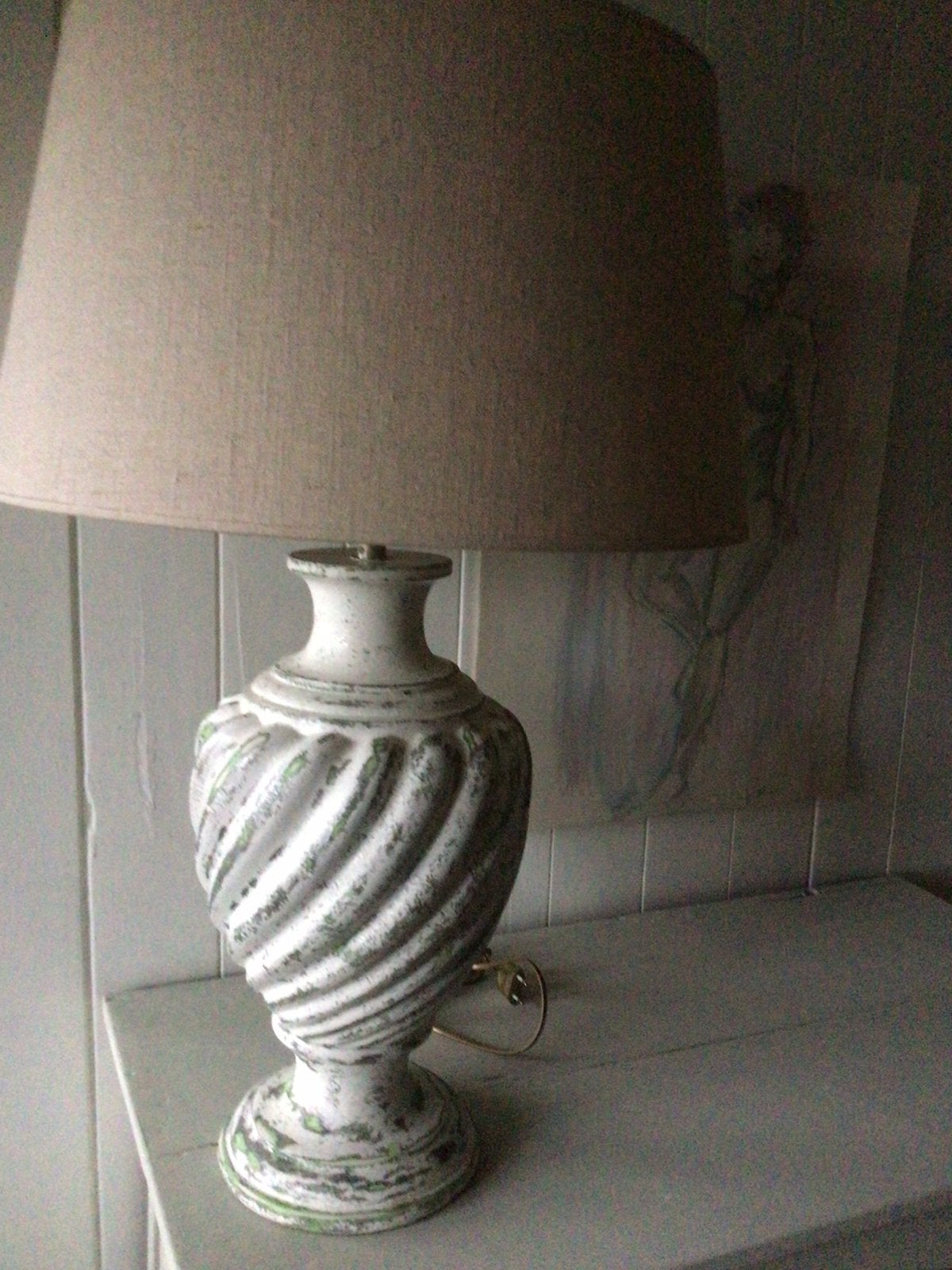Mooie unieke lampvoet, Huis en Inrichting, Lampen | Tafellampen, Overige kleuren, Ophalen, Gebruikt, Vintage