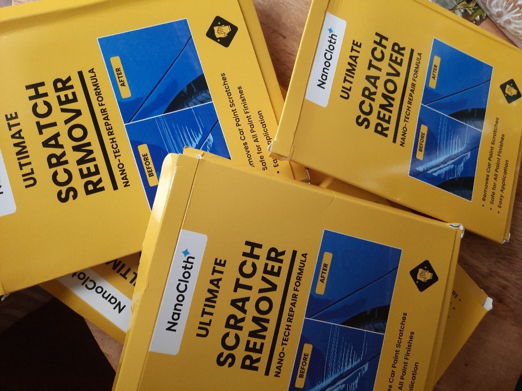6x NanoCloth Ultimate Scratch Remover  Krasverwijderaar Auto, Auto diversen, Ophalen of Verzenden
