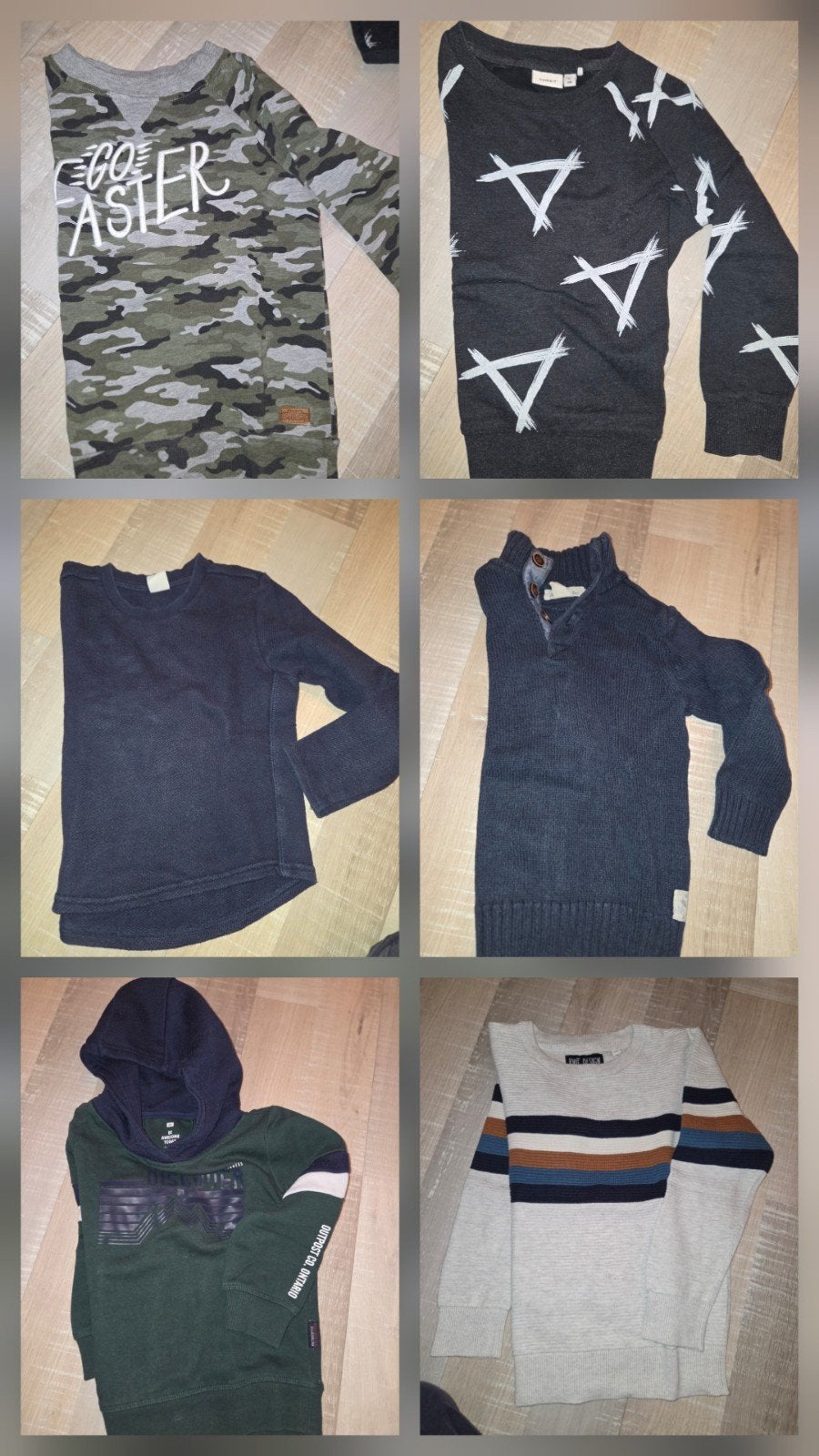 truien maat 110/116 - H&M, Name It, Sturdy, Gebruikt, Ophalen of Verzenden, Setje, H&M, Name It, Sturdy