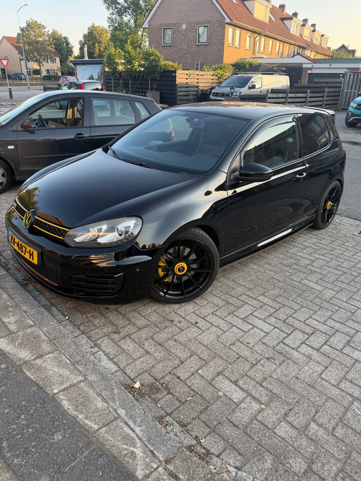 Volkswagen Golf 6 GTI DSG 350 PK, Zwart, 4 cilinders, Zwart, 350 pk