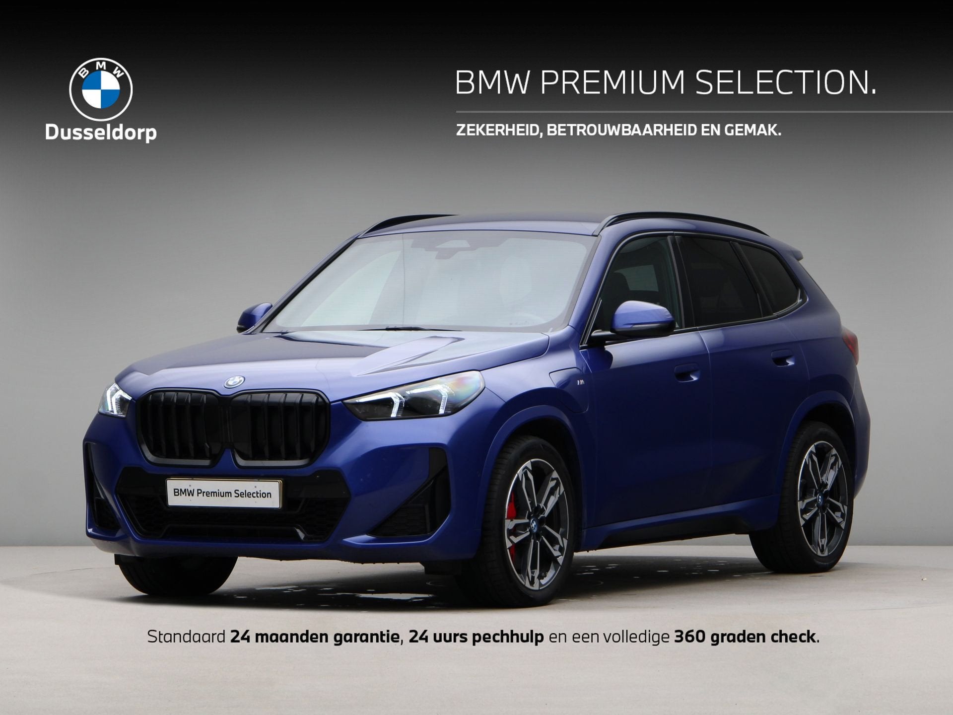 BMW X1 xDrive25e (bj 2025, automaat), Auto's, Dealer onderhouden, Gebruikt, Met garantie (alle), Blauw