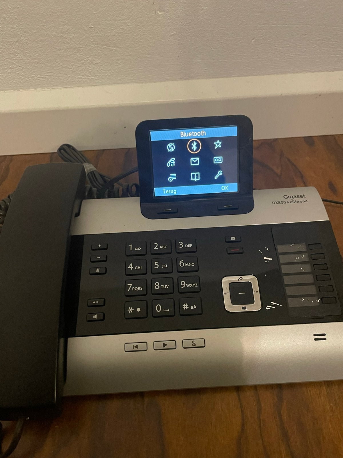 Gigaset DX800A all in one vaste telefoon, Telecommunicatie, Vaste telefoons | Niet Draadloos, Ophalen of Verzenden, Gebruikt
