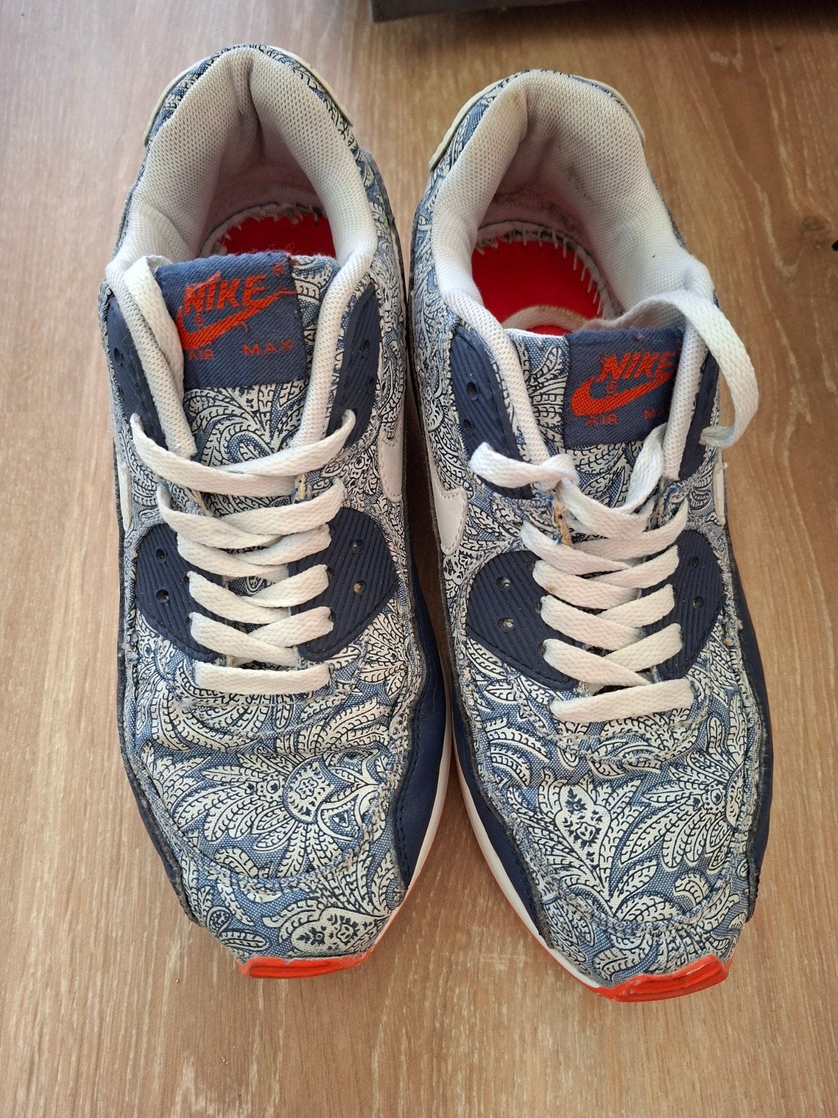 Nike Air Max 90 sneakers - Maat 40 - Zonder inlegzool, Kleding | Dames, Blauw, Nike, Ophalen of Verzenden, Sneakers of Gympen